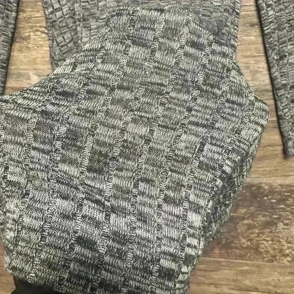 Maurices Gray Textured Knit Dress - Picture 4 of 5